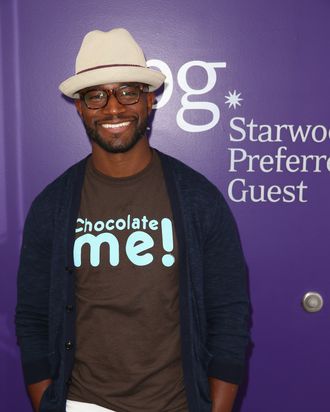 NEW YORK, NY - SEPTEMBER 05: Taye Diggs enjoys a night at US Open Tennis with Starwood Preferred Guest at USTA Billie Jean King National Tennis Center on September 5, 2013 in New York City. (Photo by Joe Scarnici/Getty Images for Starwood Preferred Guest)