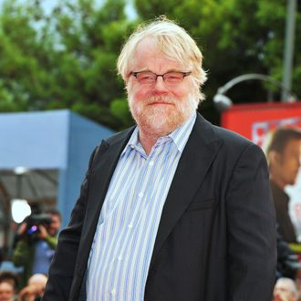 Actor Philip Seymour Hoffman attends 