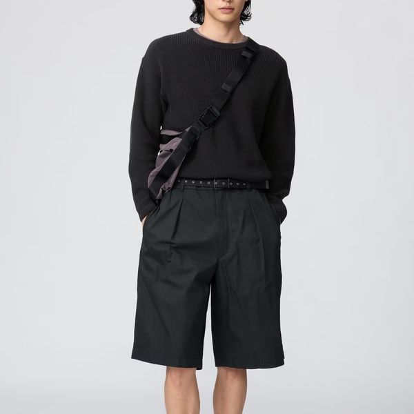 Uniqlo U Pleated Wide Shorts 12.5”