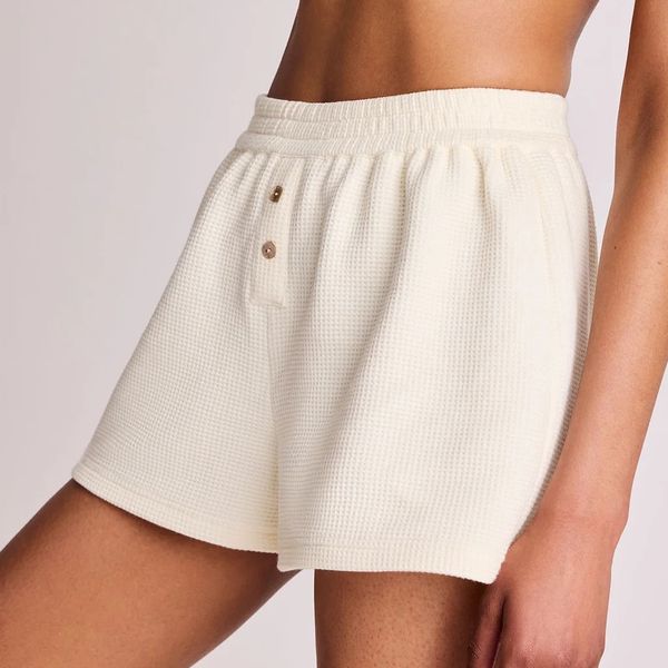 Negative Waffle Knit Short