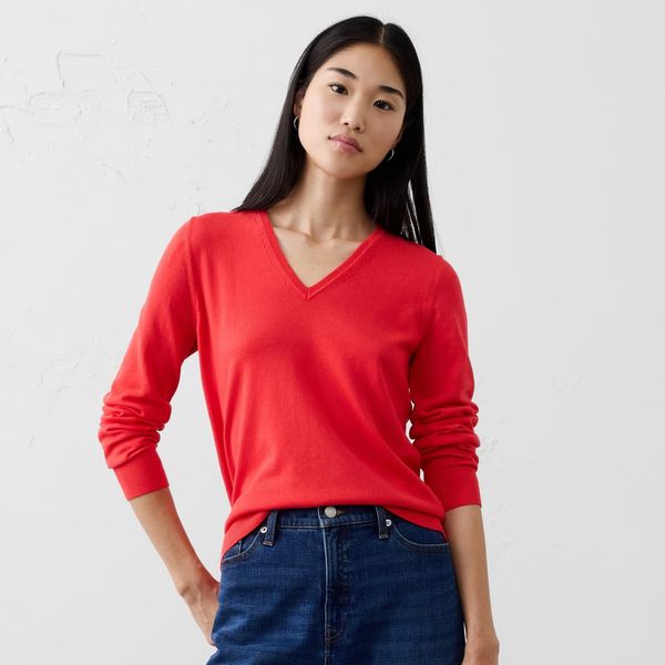 Banana Republic Factory Forever V-Neck Sweater