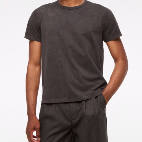 Abercrombie & Fitch Classic Polished Cropped Tee
