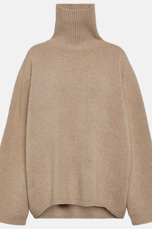 Toteme Wool-and-Cashmere Turtleneck Sweater