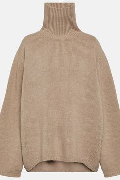 Toteme Wool-and-Cashmere Turtleneck Sweater