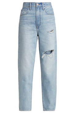 Levi's High-Rise Distressed Loose Tapered Jeans