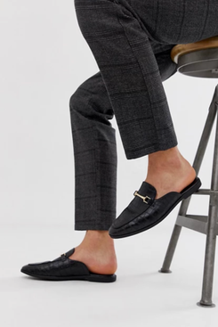 open back loafer shoes