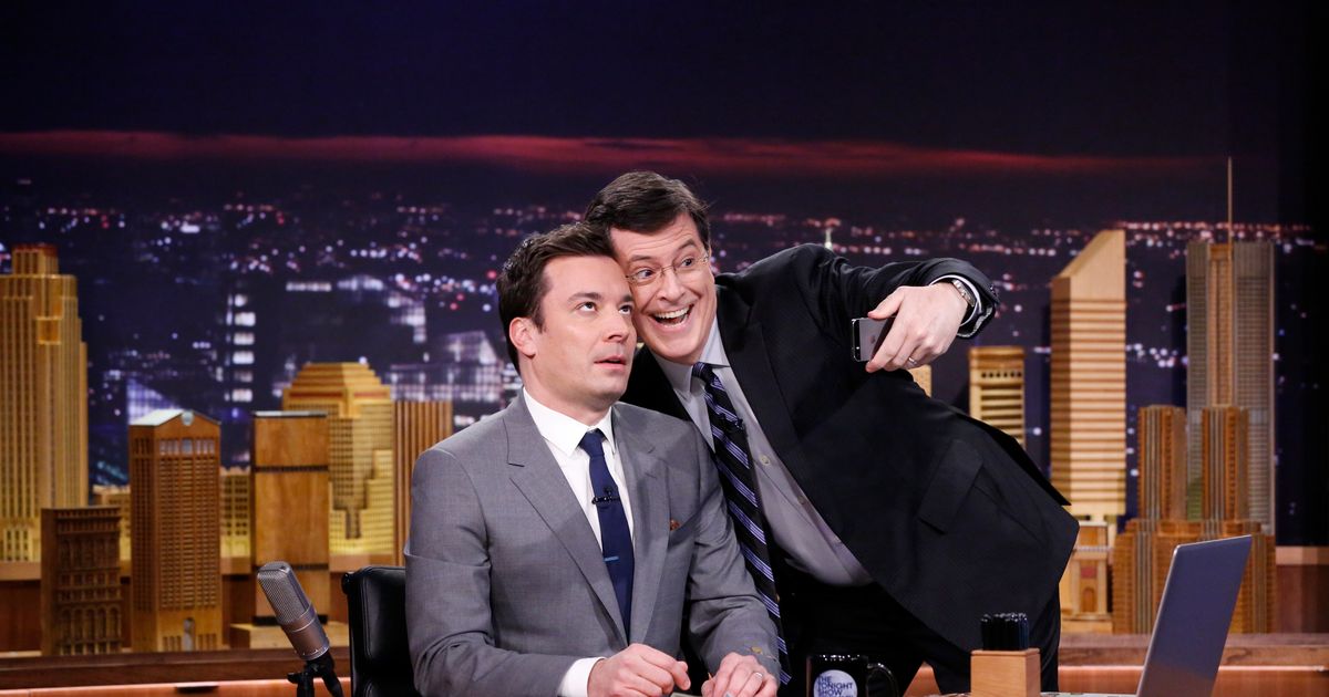 Colbert Vs Fallon Vs Kimmel How Many Times Have Your Late Night