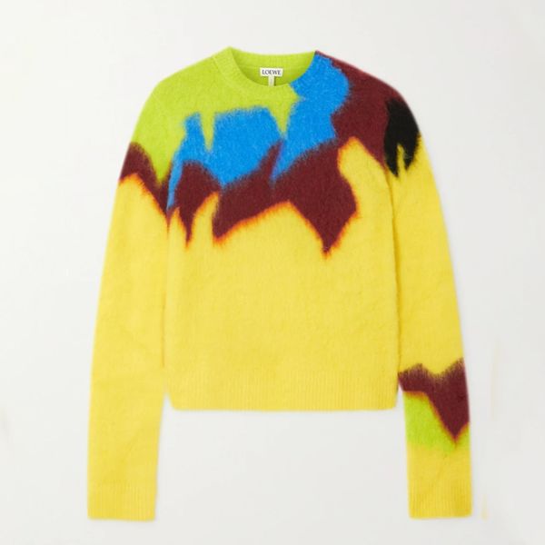 LOEWE Intarsia-knit sweater