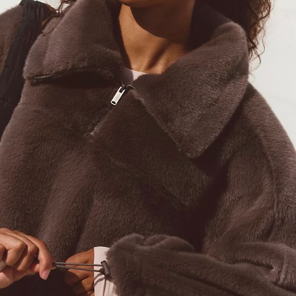 FP Movement Alpine Faux Fur Half Zip