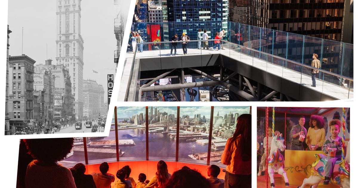 Times Square’s Ball-Drop Tower Fills With Immersive Spaces
