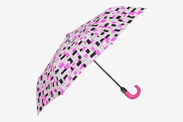 New York Night View printing inside travel Umbrella easy to carry and Auto Open Close