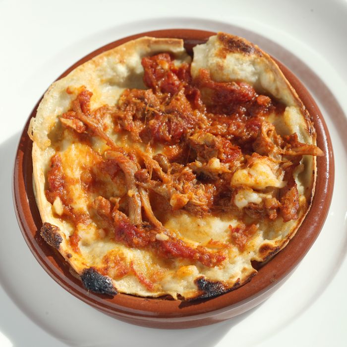 Boozy lasagna.