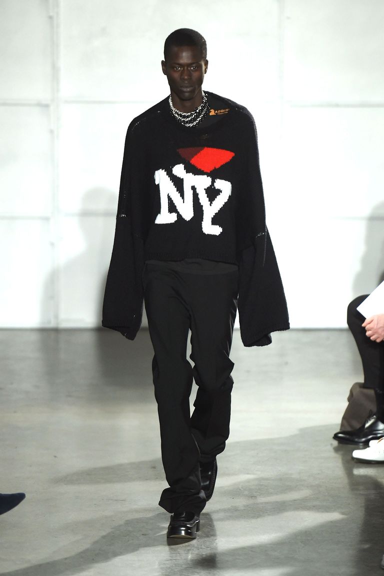 Raf Simons’s Men’s Show Was a Little Love Note to New York