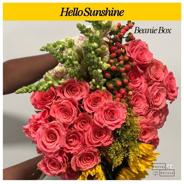 Postal Petals Beanie Box