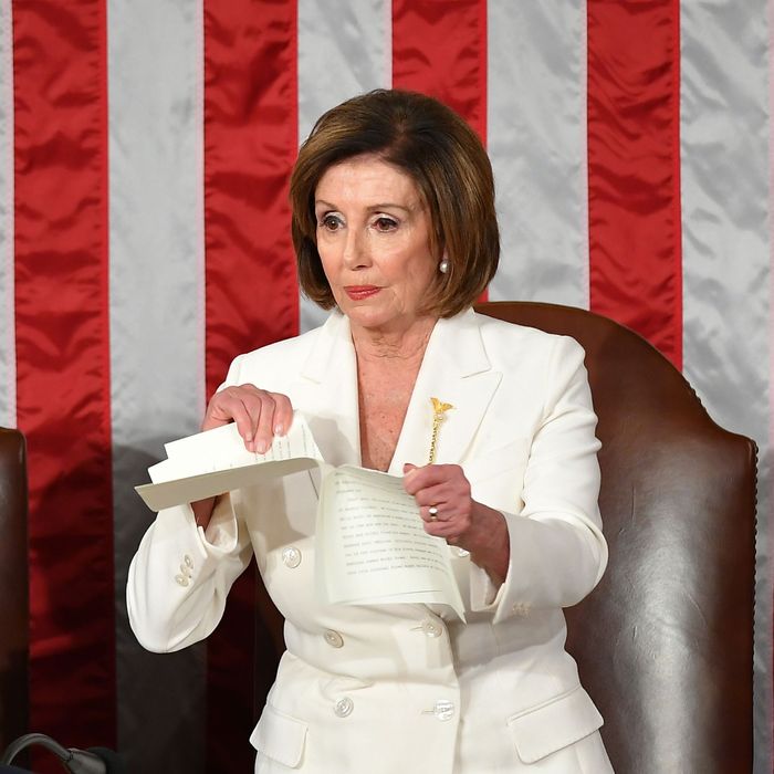 did pelosi tear up a bible