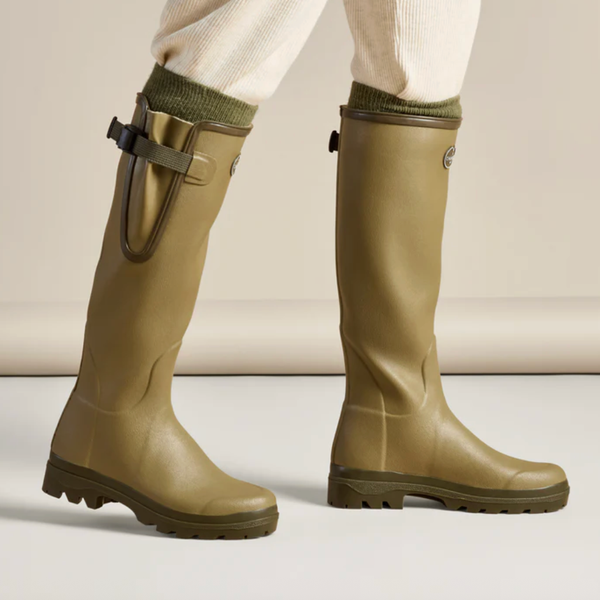 Le Chameau Vierzon Jersey Lined Wellington Boot