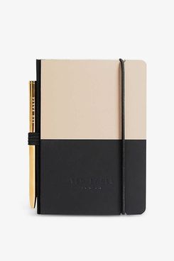 Ted Baker Notebook with Brass Pen