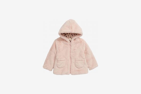 Tucker + Tate Cozy Faux Fur Hooded Jacket