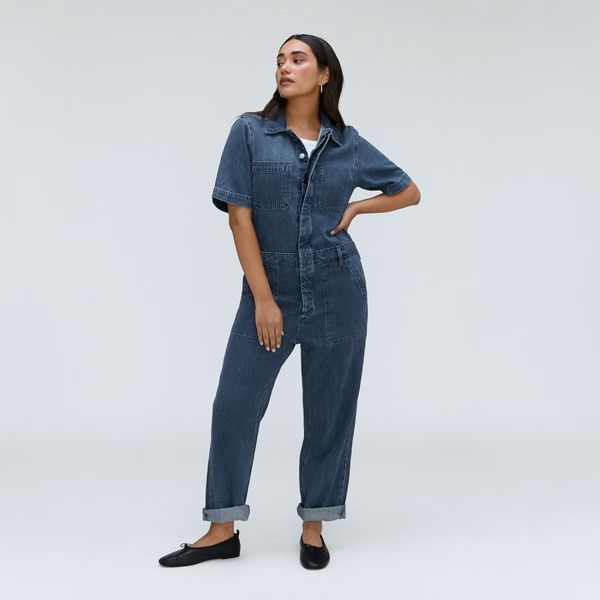 Everlane The Supersoft Jean Coverall