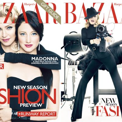 Madonna's new Harper's Bazaar covers.