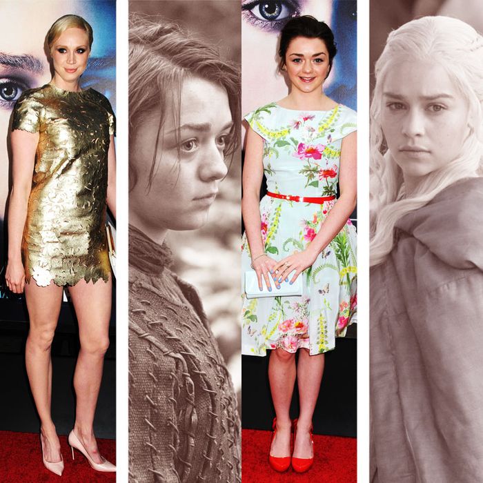 of Thrones' Girls: Red Carpet and Costumes