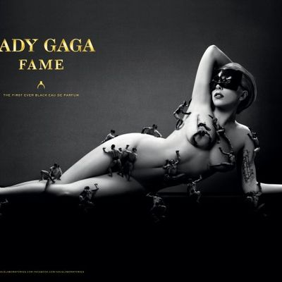 Gaga's new campaign.