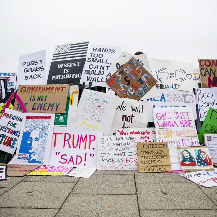 Here’s What Happened to All the Women’s March Signs