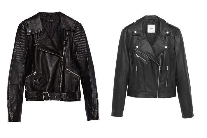 zara woman leather jacket