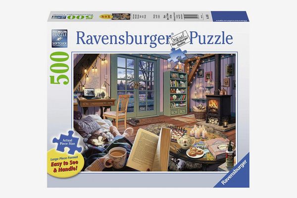 Ravensburger Cozy Retreat 500 Piece Large Format Jigsaw Puzzle