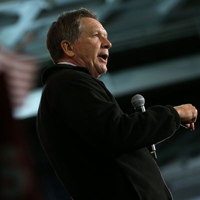 John Kasich Holds Campaign Event At USS Yorktown One Day Before SC Primary