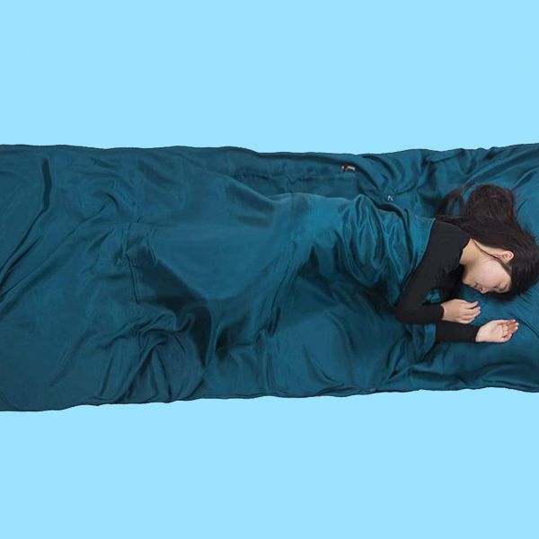 Green Nylon Clothes Fiber Sheet Military Sleeping Bag