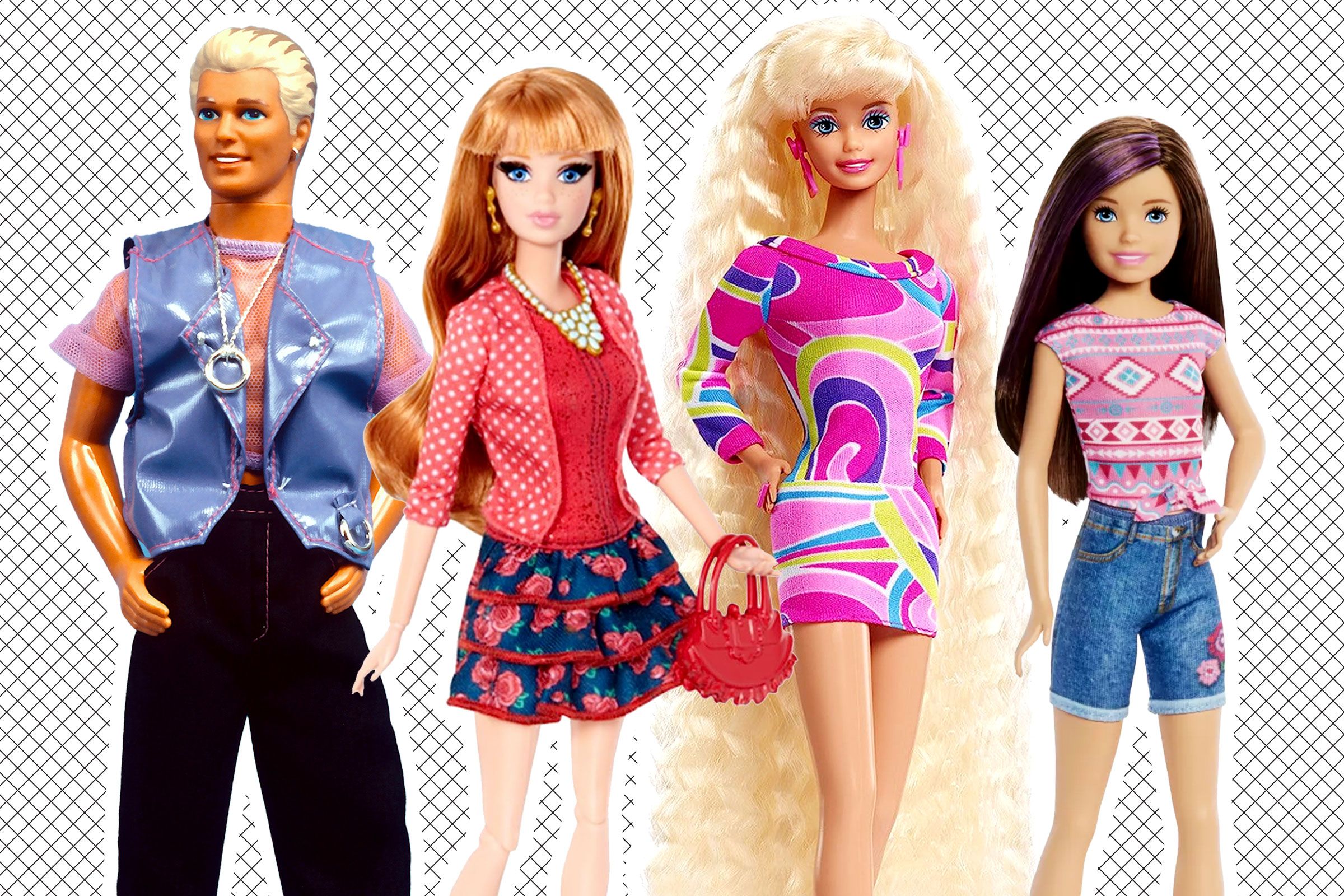 Barbie Original Glitter Clássica Com Roupa e Acessórios Escolha a Sua