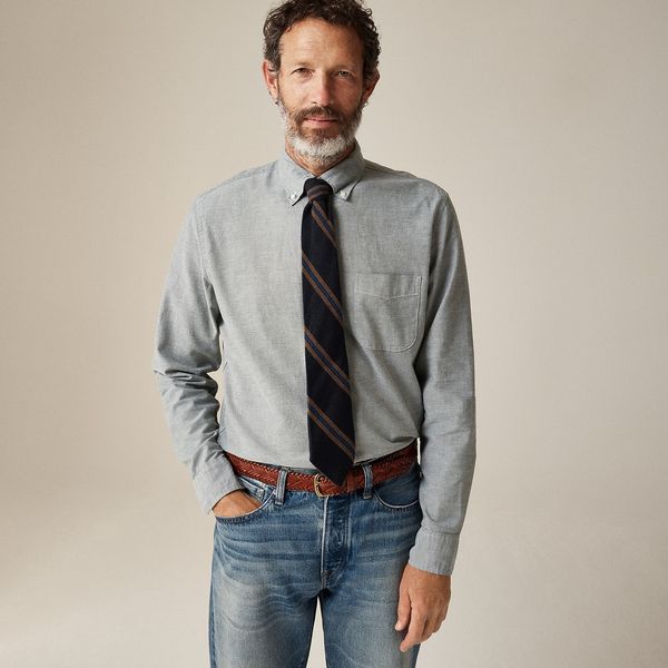 J.Crew Broken-In Organic-Cotton Oxford Shirt