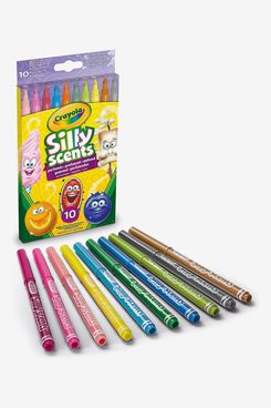 Crayola Silly Scents Washable Scented Markers, 10 Count