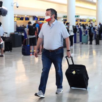 The Zodiac Killer himself, ironically sporting a mask with the Texas flag.