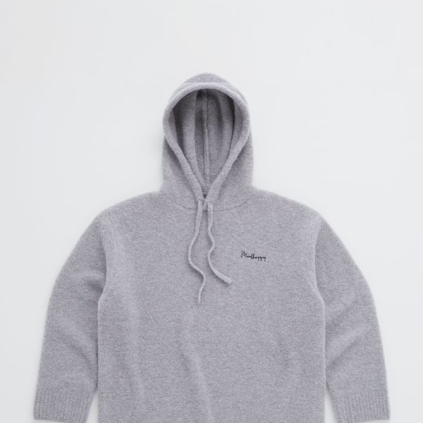 Mad Happy Oversized Boucle Hoodie