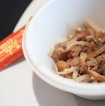 Guaranschelli's pig-skin noodles.