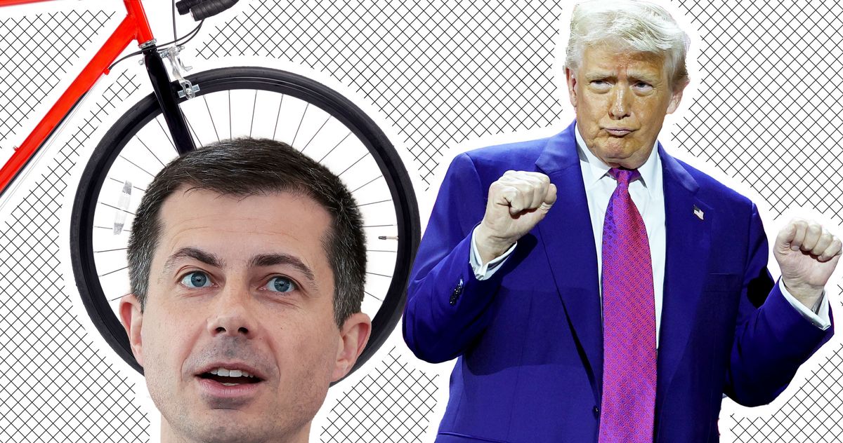Trump Can’t Stop Talking About Pete Buttigieg’s Bike