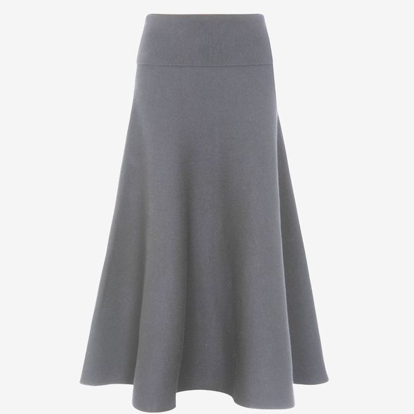 The Frankie Shop Gabrielle Knit Midi Skirt