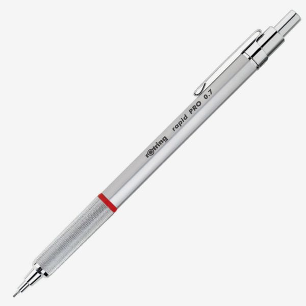 Rotring Rapid Pro Mechanical Pencil, 0.7 mm, Silver Chrome