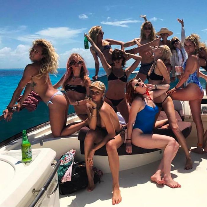 Cara Delevingne Took Her Friends to Mexico for Her Birthday