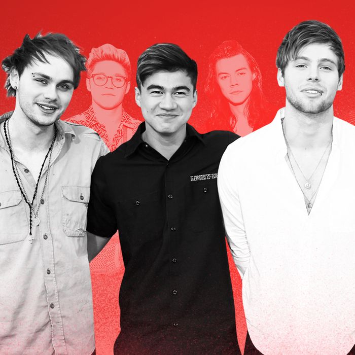 5sos and one direction header