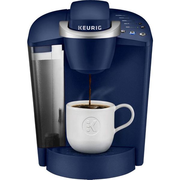 Keurig K-Classic K50 Single Serve K-Cup Pod Coffee Maker, Patriot Blue