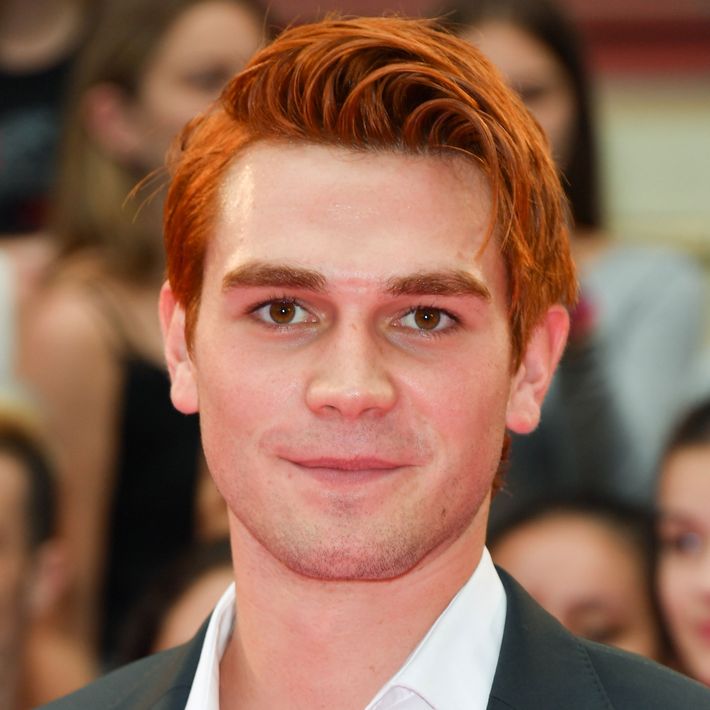 Natural Bright Red Hair Men