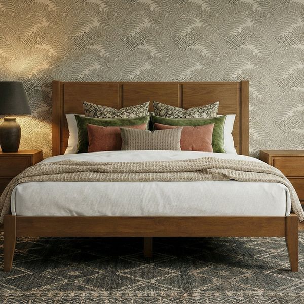 Kelly Clarkson Home Ariana Solid Wood Queen Bed Frame