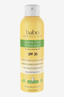 Babo Botanicals Sheer Zinc Continuous Spray Sunscreen SPF 30