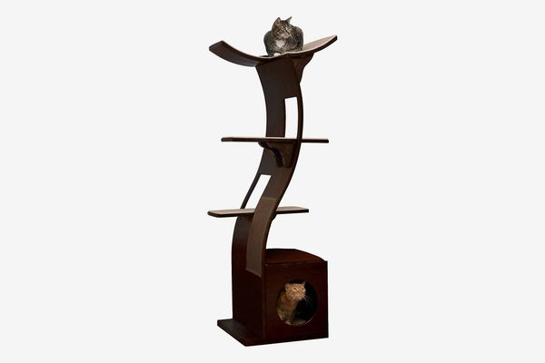 The Refined Feline Lotus Cat Tower