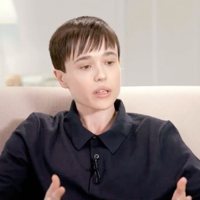 Elliot Page Talks About Coming Out As Trans With Oprah