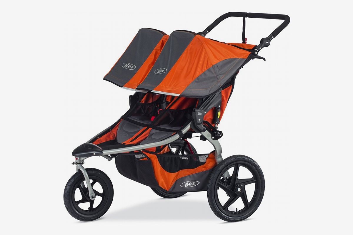 bob double stroller with infant car seat