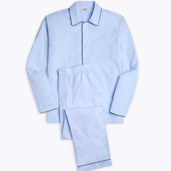 Sleepy Jones Henry Pajama Set - Blue